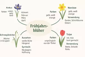 Vorschau - Arbeitsblätter - Arbeitsblatt zum Thema "Frühjahrsblüher" + Onlineübung & MP3 + Mindmap + Infografik - Seite 2