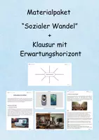 Vorschau - Arbeitsblätter - Materialpaket - Sozialer Wandel + Klausur + Erwartungshorizont - Deckblatt