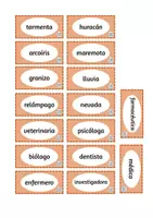 Vista previa - Refuerzo / NEE / Materiales de apoyo - LOS CUATRO CAMPOS SEMÁNTICOS - página 3