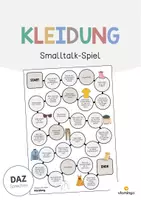 Vorschau - Spiele - Smalltalk-Spiel: XXL Materialpaket für den DaZ- / DaF- bzw. Deutschunterricht - Seite 1