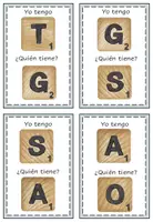 Vorschau - Spiele - Yo tengo ... ¿Quien tiene ...? - el alfabeto - Seite 2