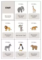 Vorschau - Spiele - Zootiere: Ich habe..., wer hat...? (Spiel für den DaZ-, DaF- und Deutschunterricht) - Seite 2