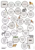 Vorschau - Spiele - Zootiere: Smalltalk-Spiel (Spiel für den DaZ-, DaF- und Deutschunterricht) - Seite 2