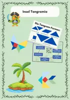 Vorschau - Stundenentwürfe - Lernwerkstatt Tangram: Insel Tangramia - Seite 1