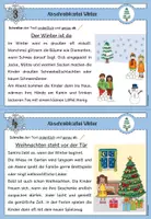 Vorschau - Arbeitsblätter - Abschreibkartei - Winter und Weihnachten (Klasse 2-4) - Seite 3