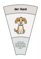 Vorschau - Stationenlernen - Haustiere: Legekreis (Unterrichtsmaterial für den DaZ-, DaF- und Deutschunterricht) - Seite 3