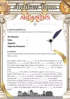 Vorschau - Arbeitsblätter - Antikes Rom - Kaiser Augustus - Klasse 6 - Seite 3