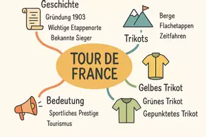 Vorschau - Arbeitsblätter - Arbeitsblätter zum Thema "Tour de France" (Lückentext, Hörverstehen) + Lösung & MP3 + Mindmap + Infografik - Seite 2