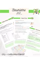 Vorschau - Arbeitsblätter - Steuer Arbeitsheft: Geldwerter Vorteil Wohnung & Unterkunft - Deckblatt