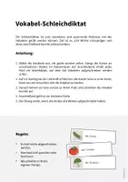 Vorschau - Arbeitsblätter - Gemüse: Vokabel-Schleichdiktat (Unterrichtsmaterial für den DaZ-, DaF- und Deutschunterricht) - Seite 1