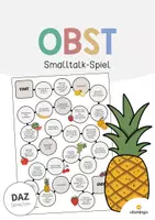 Vorschau - Spiele - Obst: Smalltalk-Spiel (Spiel für den DaZ-, DaF- und Deutschunterricht) - Deckblatt