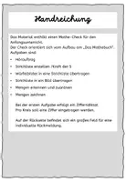 Vorschau - Test - Würfelbilder, Strichliste, Zählen - Test Klasse 1 - Seite 2