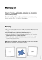 Vorschau - Spiele - Farben: Memospiel (Spiel für den DaZ-, DaF- und Deutschunterricht) - Seite 1