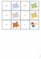 Vorschau - Spiele - Farben: Memospiel (Spiel für den DaZ-, DaF- und Deutschunterricht) - Seite 3
