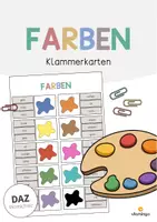 Vorschau - Arbeitsblätter - Farben: XXL Materialpaket für DAZ / DAF / Deutsch - Seite 1