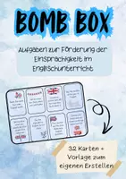 Vorschau - Quiz - Bomb Box Tasks Einsprachigkeit im Englischunterricht - Deckblatt