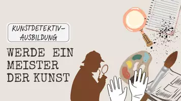 Vorschau - Stationenlernen - Kunst Meisterdetektiv - Sicherheitsbelehrung für den Unterricht im Kunstraum - Deckblatt