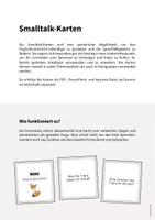 Vorschau - Spiele - Wald: Smalltalk-Karten (Sprechimpulse für den DaZ-, DaF- und Deutschunterricht) - Seite 1