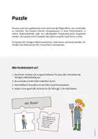 Vorschau - Stationenlernen - Puzzle: XXL Materialpaket für den DaZ- / DaF- bzw. Deutschunterricht - Seite 2