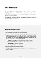 Vorschau - Stationenlernen - Bauernhof: Vokabelspiel (Unterrichtsmaterial für den DaZ-, DaF- und Deutschunterricht) - Seite 1