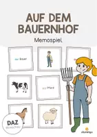 Vorschau - Spiele - Memospiel: XXL Materialpaket für den DaZ- / DaF- bzw. Deutschunterricht - Seite 1