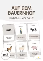 Vorschau - Spiele - Ich habe..., wer hat...? XXL Materialpaket für den DaZ- / DaF- bzw. Deutschunterricht - Seite 1