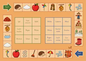 Vorschau - Spiele - Herbst Bingo in Druck- und Grundschrift - Seite 2