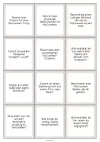 Vorschau - Spiele - Halloween: Smalltalk-Karten (Sprechimpulse für den DaZ-, DaF- und Deutschunterricht) - Seite 3
