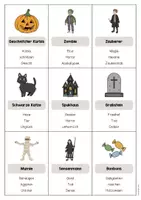 Vorschau - Spiele - Halloween: Sag es nicht! (Spiel für den DaZ-, DaF- und Deutschunterricht) - Seite 3