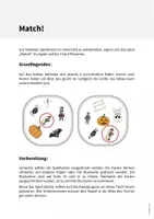 Vorschau - Spiele - Halloween: Match! (Spiel für den DaZ-, DaF- und Deutschunterricht) - Seite 1