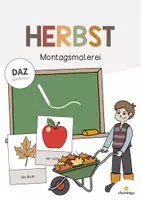 Vorschau - Spiele - Herbst: Montagsmalerei (Spiel für den DaZ-, DaF- und Deutschunterricht) - Deckblatt