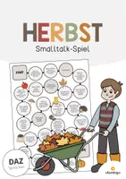 Vorschau - Spiele - Herbst: Smalltalk-Spiel (Spiel für den DaZ-, DaF- und Deutschunterricht) - Deckblatt