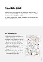 Vorschau - Spiele - Herbst: Smalltalk-Spiel (Spiel für den DaZ-, DaF- und Deutschunterricht) - Seite 1