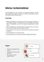 Vorschau - Arbeitsblätter - Herbst: Vokabel-Schleichdiktat (Unterrichtsmaterial für den DaZ-, DaF- und Deutschunterricht) - Seite 1