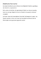 Vorschau - Arbeitsblätter - Gedicht des Monats. Gedichte-Sammlung - Seite 1