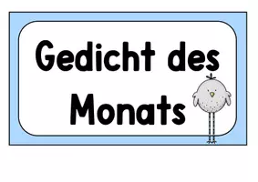 Vorschau - Arbeitsblätter - Gedicht des Monats. Gedichte-Sammlung - Seite 2
