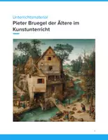 Vorschau - Unterrichtsreihen - Pieter Bruegel der Ältere im Kunstunterricht – Unterrichtsmaterial für die Sekundarstufe II - Deckblatt