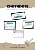 Vorschau - Präsentationen/Tafelbilder - Klassenmanagement im Kunstunterricht - Deckblatt