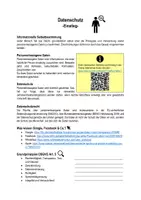 Vorschau - Arbeitsblätter - Datenschutz & Datensicherheit (Einstieg) - Seite 1