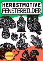 Vorschau - Mal- und Bastelvorlagen - Herbstmotive wie Scherenschnitt/Mosaik – Fensterbilder für die Herbstzeit - Deckblatt