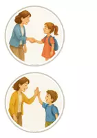 Vorschau - Poster - Begrüßungskärtchen (Visualisierung für den Klassenraum) - Seite 3