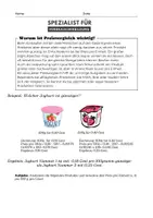 Vorschau - Arbeitsblätter - Spezialist für Verbraucherbildung - Seite 1