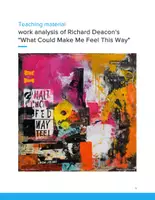 Vorschau - Unterrichtsreihen - Exploring Richard Deacon – “What Could Make Me Feel This Way” in Art Classes - Seite 1