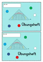 Vorschau - Arbeitsblätter - Geometriedreieck. Übungsheft mit Tafelmaterial - Seite 1