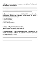 anteprima - Compiti in classe/Test - Post-impressionismo e studio dei singoli artisti: Movimenti artistici del XIX secolo - Pagina 3