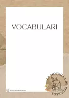 Vista previa - Juegos / Gamificación - PACK DE 48 TARGETES DE VOCABULARI DE TARDOR + JOCS - página 2