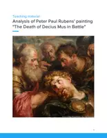 Vorschau - Unterrichtsreihen - Exploring Rubens – “Death of Decius Mus” in Advanced Art Education (SEK II) - Seite 1