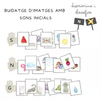 Vista previa - Tarjetas / Manipulativos - Imatges amb els diferents sons a inici de paraula. ( paraules amb la A, b, c.-k-q...) - Portada