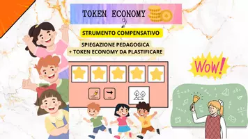 anteprima - Materiale di supporto/inclusione - TOKEN ECONOMY (CON SPIEGAZIONE) - Pagina di copertina