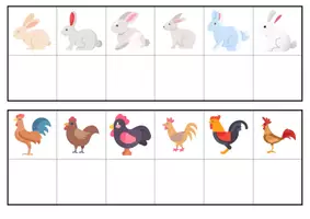 Aperçu - Apprentissages en autonomie - discrimination visuelle animaux de la ferme - Page 3